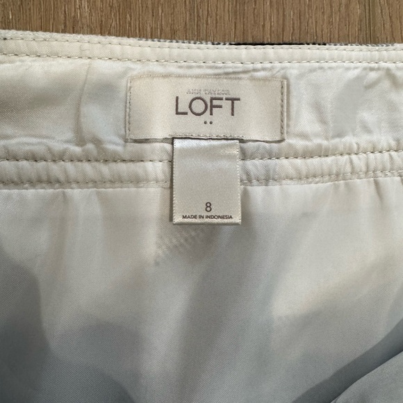 LOFT Plaid Wool Mini Skirt - Picture 5 of 5